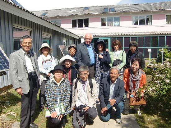 Japanese visit at Folkecenter