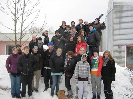 Fjordvang Youth School visit Nordic Folkecenter for Renewable Energy
