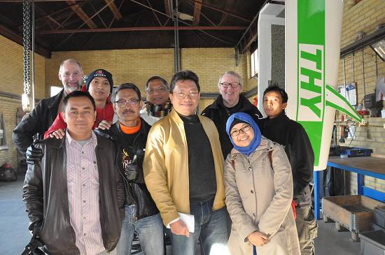 Study visit from Indonesia at Nordic Folkecenter