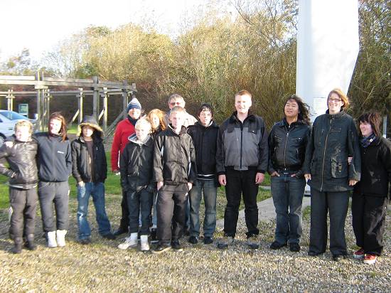 Oestre school in Thisted visit Nordic Folkecenter for Renewable Energy